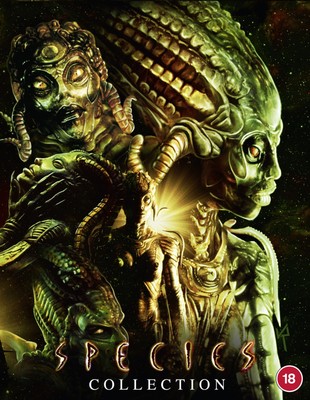Species 1-4 Collection (Blu-ray) Sunny Mabrey Robert Knepper (UK IMPORT)
