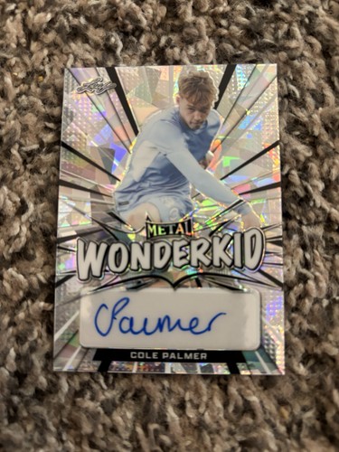 2022 Leaf Metal Wonderkid Autographs Cole Palmer /35 Auto - Bild 1 von 2