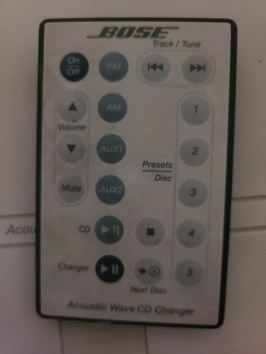 Bose Acoustic Wave Music System CD-3000 CD FM/AM Multi 5 Disk CD Changer Remote - Imagen 10 de 10