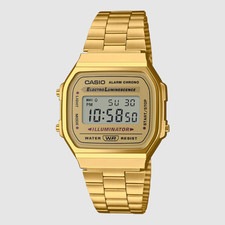 CASIO A168WG-9VT Watch Gold