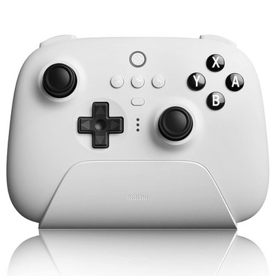 8Bitdo Ultimate Bluetooth Controller with Charging Dock for Switch/Switch 2, Ste