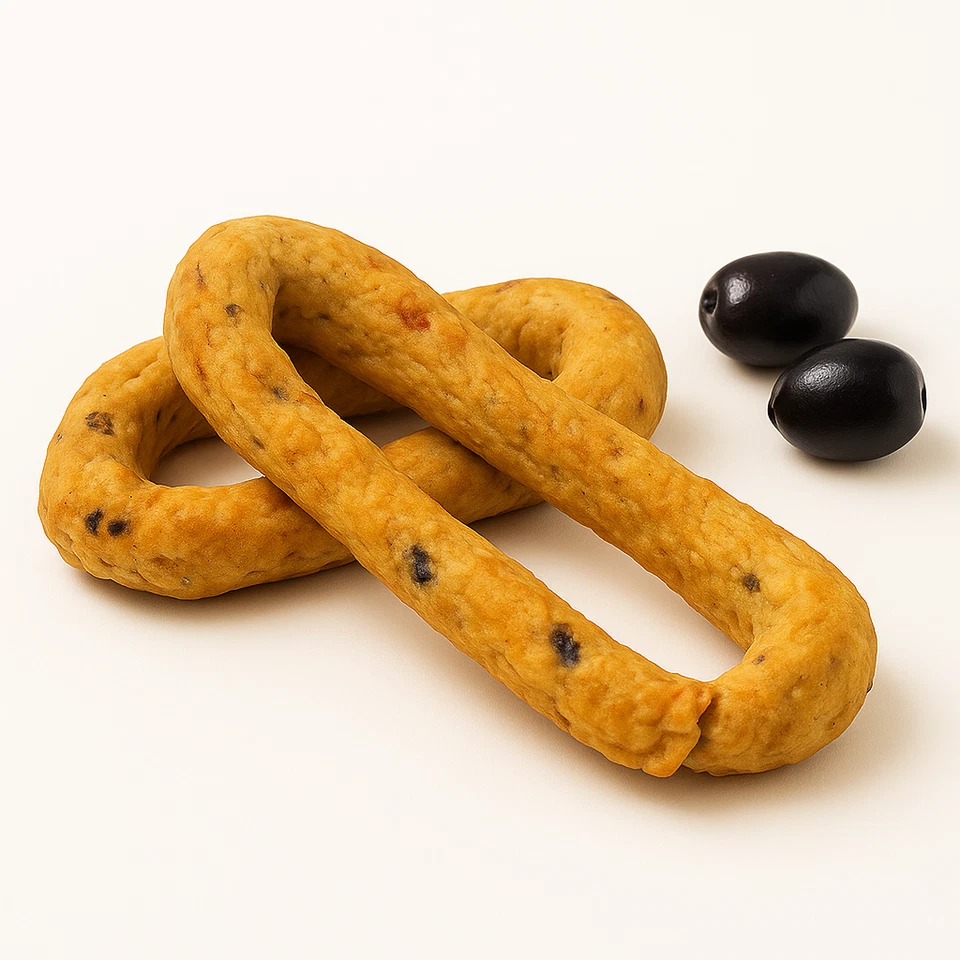 TARALLIFICIO SANTA BARBARA Gusto Olive Taralli Scaldatelli Pugliesi 400g