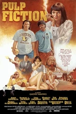 Pulp Fiction - Wiwat Wiwatchai Yuktavate Wat Screen print private commission /65