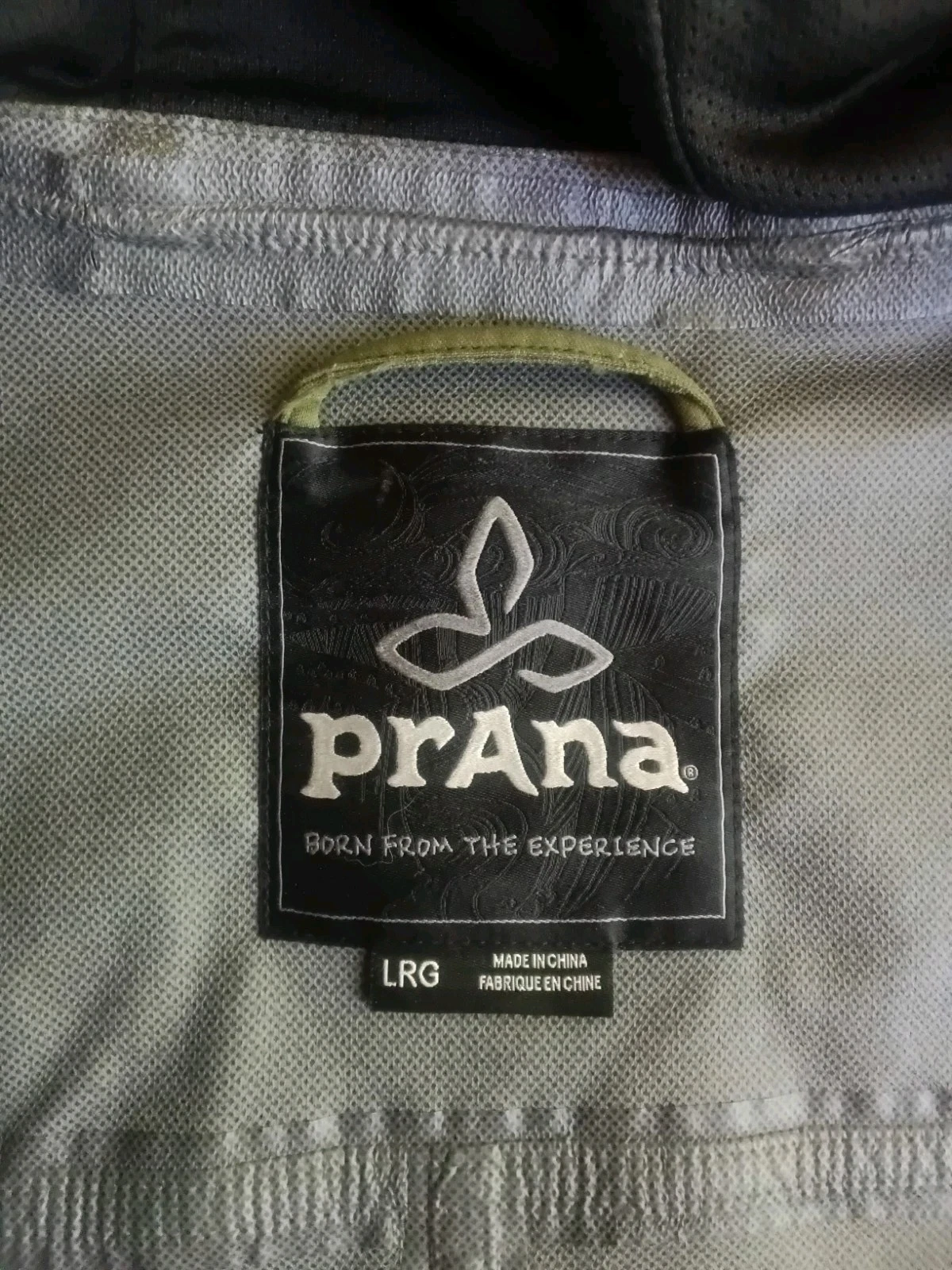 PrAna Zion Jacket Mens L Green Wind Rain Resistant Performance Outdoor Hooded image 14