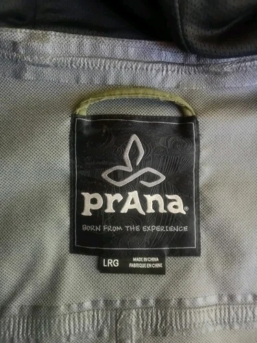 PrAna Zion Jacket Mens L Green Wind Rain Resistant Performance Outdoor Hooded image 14