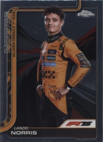 2025 Topps Chrome Formula 1 - Lando Norris #5 Refractor - F1 | eBay