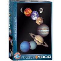 Nasa Sonnensystem (Puzzle) Spiel In Spielebox 6000-0100 2020 Eurographics