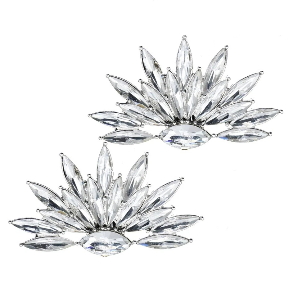 2 Pcs Decorazioni Matrimonio Scarpe Ciondoli Per Da Donna Decorazione Sposa - Immagine 2 di 4