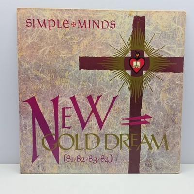 Simple Minds New Gold Dream 1982 Vinyl LP Limited Edition Gold/Purple Marble OG!