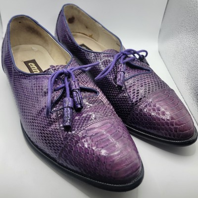 Ennesi men’s genuine reptile slip on shoes size 12 Ennesi Black Reptile Mens Slip On Loafers Size 10 Snakeskin  main image 4