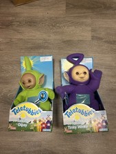 1998 Talking Tinky Winky and Dipsy 14 Plush B...