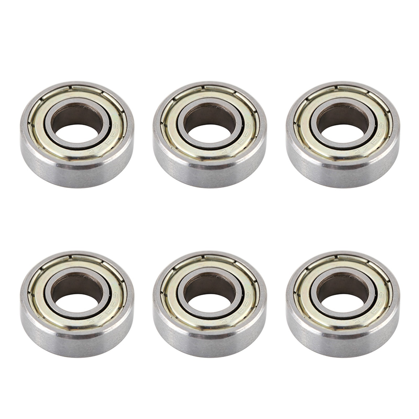`10Pcs Heat Resistant Bearing Steel Miniature 698ZZ Ball Bearings(8x19x6mm)