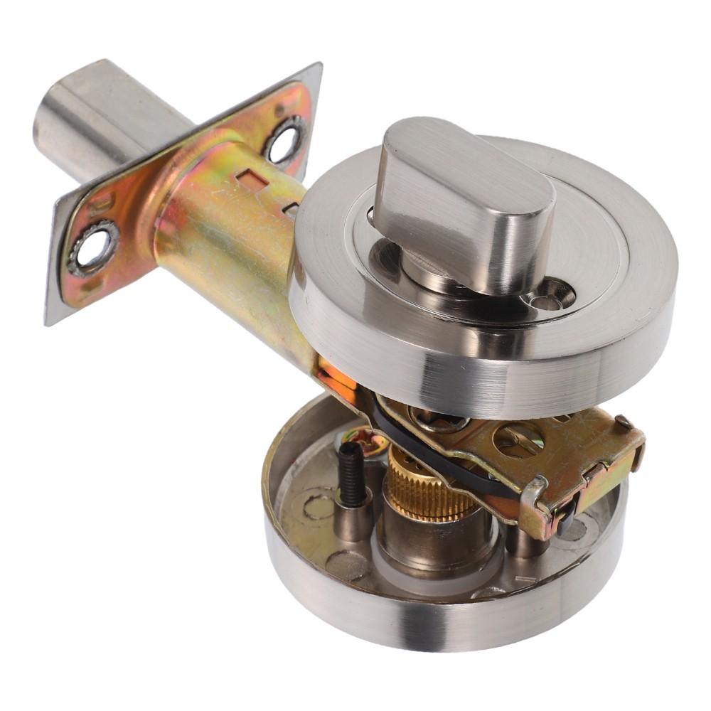 Single Cylinder Circular Travel Deadbolt Lock for Doors Nightlatch Security