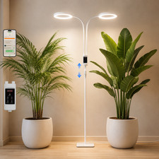 LED Full Spectrum Smart Plant Light Auto-Timer Grow Lights for Indoor Plants