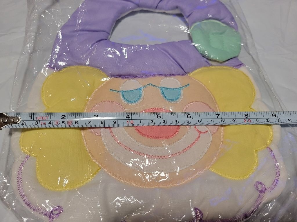 Vintage New Clown Bib & Bottle Cover Set - Baby Essentials