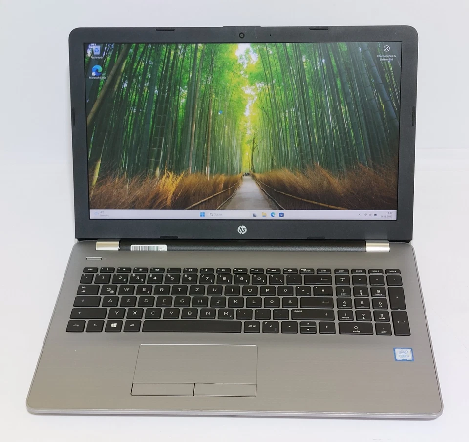Hp 250 G6 15,6 Zoll FHD Core i3 7th Gen 8GB DDR4 128GB M2 Win 11 - Bild 2 von 4