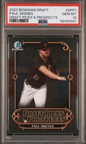 Paul Skenes 2023 Bowman Draft - Draft Picks & Prospects #DPP-1 RC PSA 10
