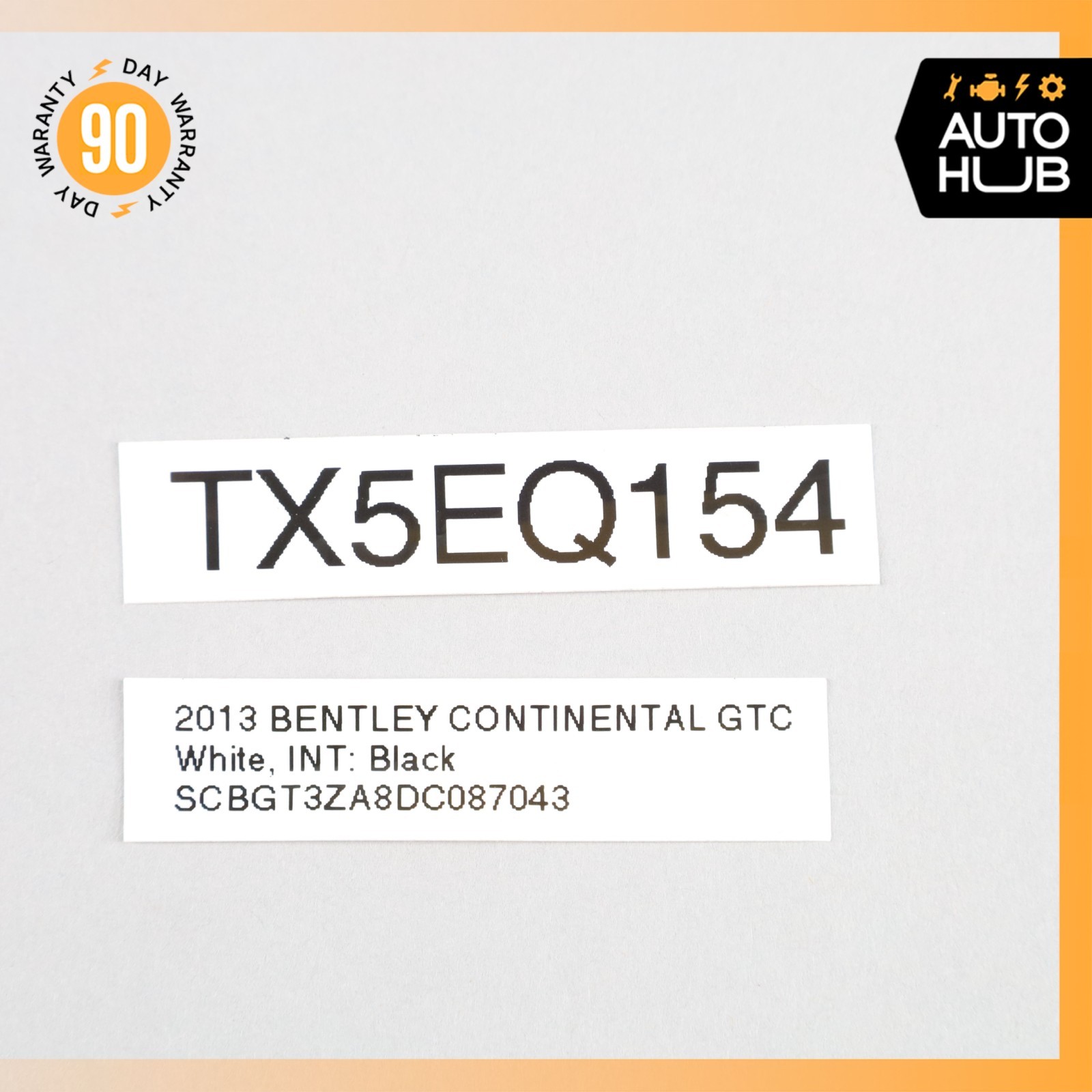 Bentley Continental GTC GT Front or Rear Door Lock Soft Actuator Motor OEM 55k