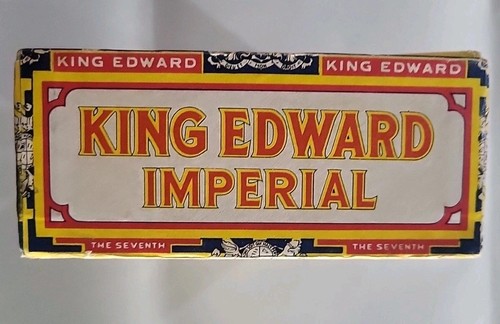 Vintage King Edward The 7th Cigarillo Box, 2" Tall, Empty. Pre-loved - Picture 7 of 9