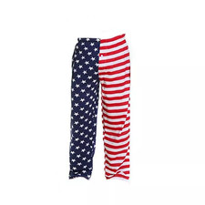Fun Boxers Men's American Flag Pajama Pant - XL