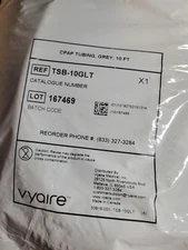 NEW SEALED CPAP Hose 10 Ft Gray Tubing Vyaire Medical