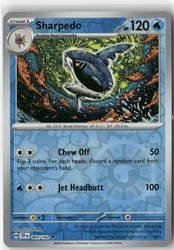 Sharpedo 043/162 Temporal Forces Reverse Holo