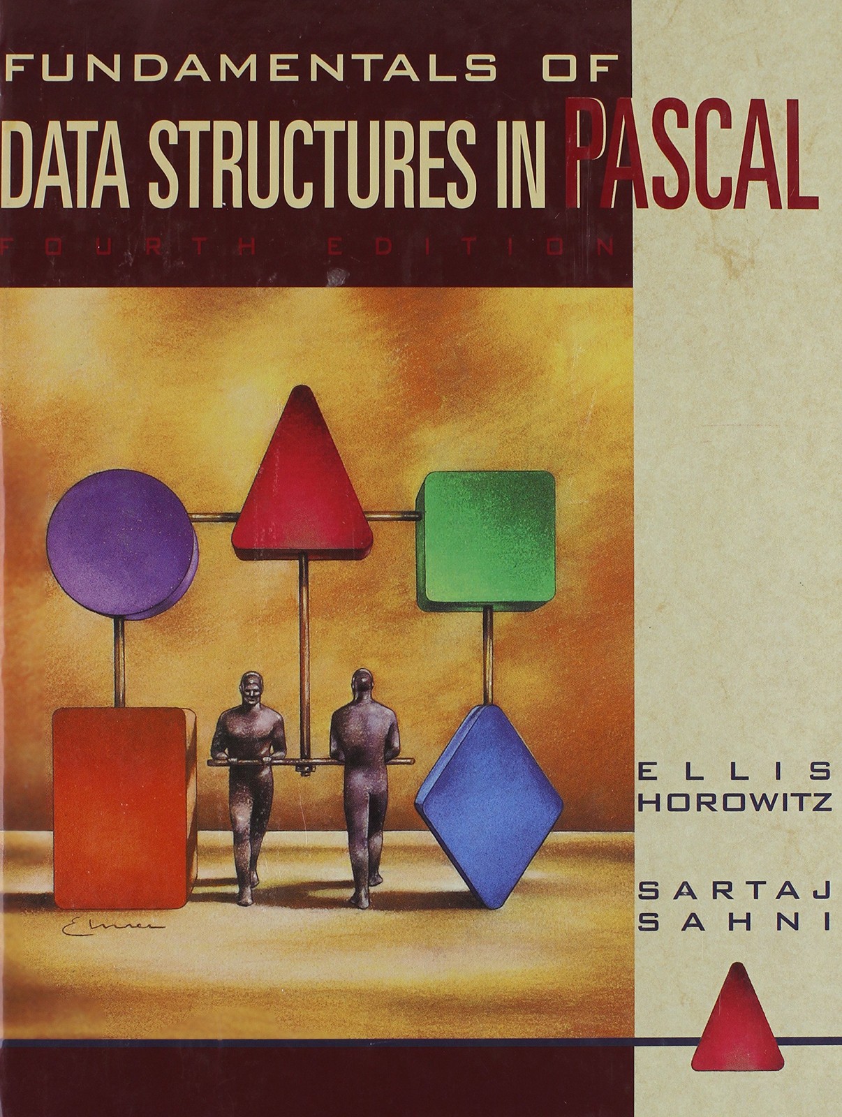 Fundamentals of Data Structures in Pascal - hardcover Horowitz, Ellis|Sahni,...