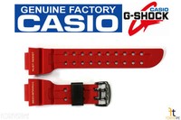 Casio G-shock Frogman Gwf-t1030a-1j Original Red Rubber Watch Band Strap Casio G-shock Frogman Gwf-t1030a-1j Original Red Rubber Watch Band Strap