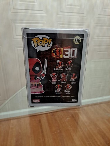 DEADPOOL IN CAKE Funko Pop! Vinilo coleccionable Marvel #776 30 aniversario años - Imagen 3 de 6
