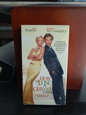How To Lose A Guy In 10 Days (VHS) Matthew Mcconaughey Kate Hudson 