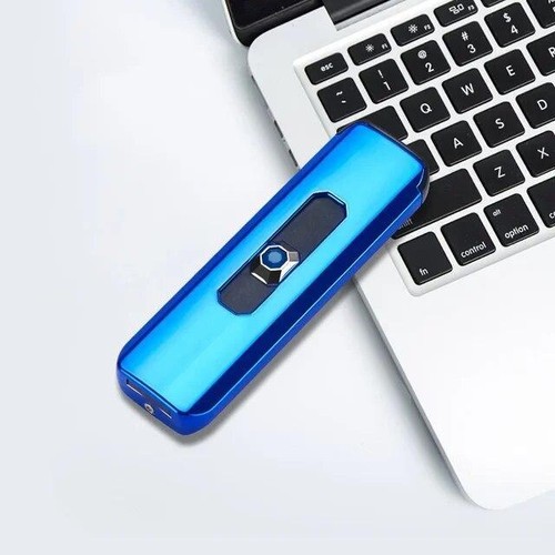 2023 USB Electric Lighters Windproof USB Rechargeable Touch Windproof Cigarette - Picture 26 of 44