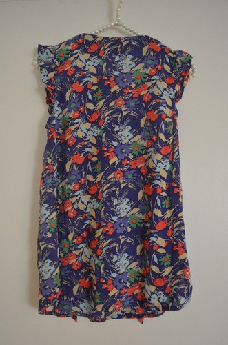 New! 2 NWT Anthropologie Porridge Floral "Loosened Shelby Blouse" Top SOLD OUT - Picture 3 of 4