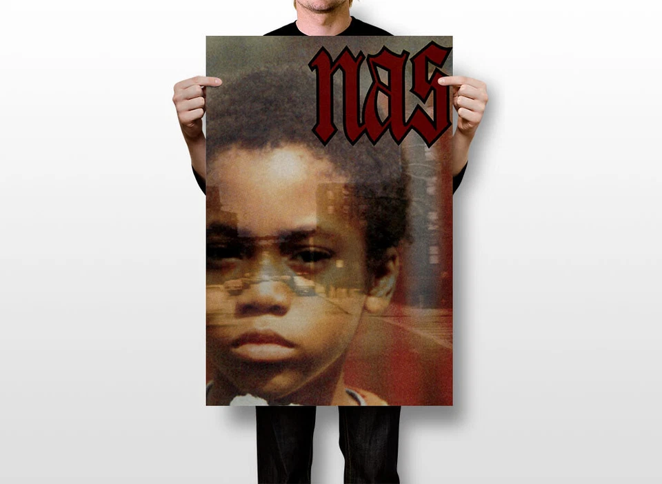 Póster de portada Illmatic Nas The Best Rap Artist Music 2020 arte de pared - PÓSTER 20x30 Foto 3 de 3