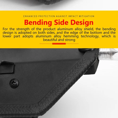 Square PC Riot Aluminium Alloy Shield Arm Shield Multifunctional with Serrated - Picture 7 of 10