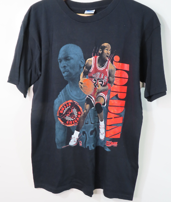 Vintage 90s Chicago Bulls Michael Jordan T-Shirt SALEM SPORTSWEAR