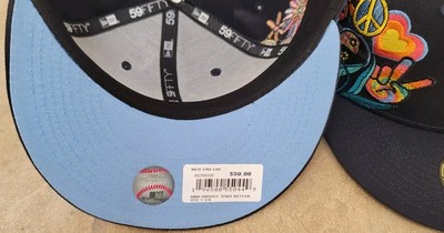 Size 7 1/4 New Era 50Fifty New York Yankees Groovy Hat 27x Champs 