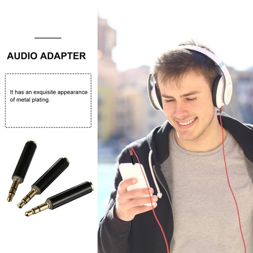 3pcs Jack Splitter Adaptor Headset Converter Headset Adapter - 第 6/12 張圖片