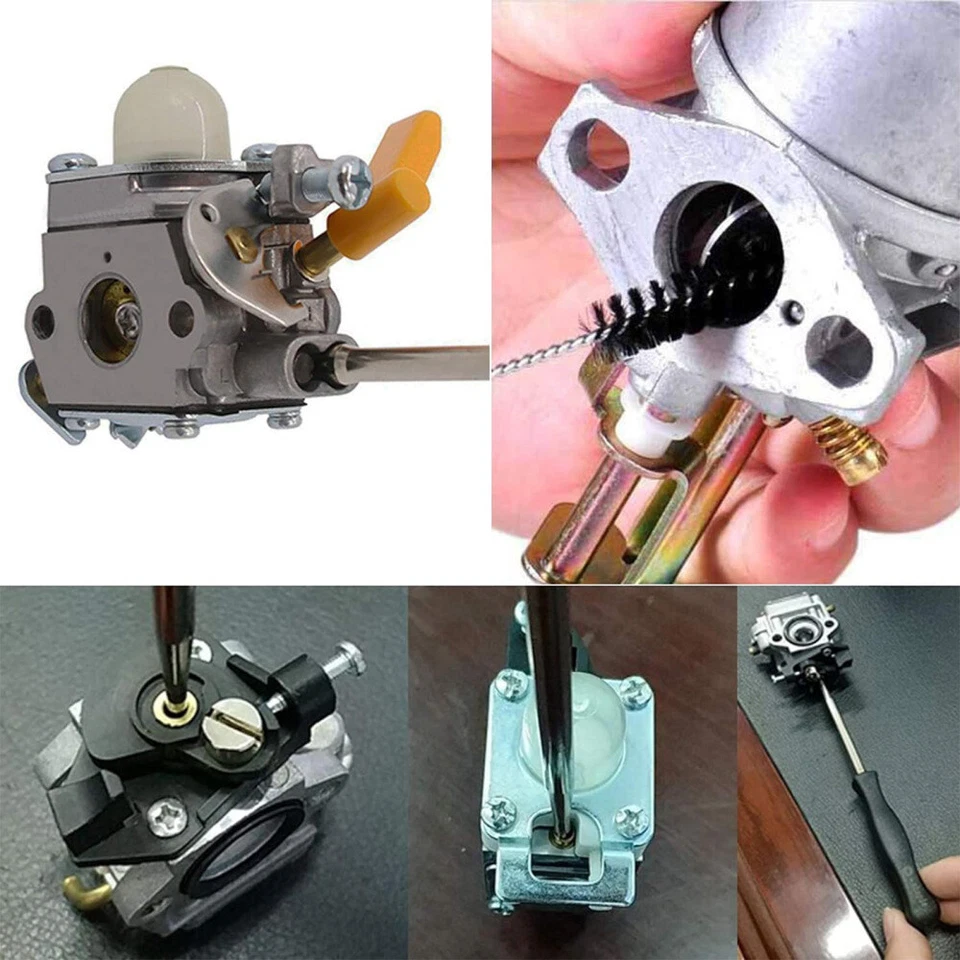 12PCS Carburetor Tool Kit for Common 2 Cycle Carburator Small Engine Adjustment - Image 3 of 4