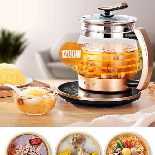 2.0L Glass Smart Kettle Coffee Tea Maker With Tea Infuser inner pot Keep Warm AU - Picture 10 of 12