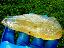 Libyan Desert Glass Meteorite Tektite impact specimen(  810 ct)Prehistoric Tool