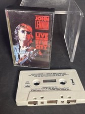 John Lennon Live In New York City Cassette Capitol 1986