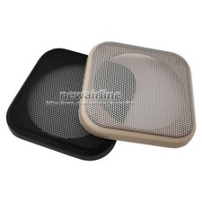 2pcs 4" inch Speaker Cover Audio Decorative Circle Metal Protective Mesh Grille