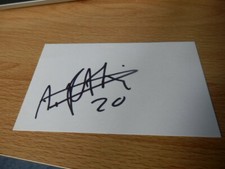 ALEX LACOVITTI  - ACTIVE / RETIRED PLAYERS - ALL LEAGUES -AUTOGRAPHED CARD