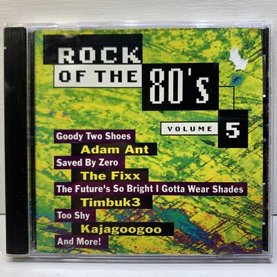 Rock Of The 80's-Vol. 5 - Compilation 1993 CD BRAND NEW | eBay