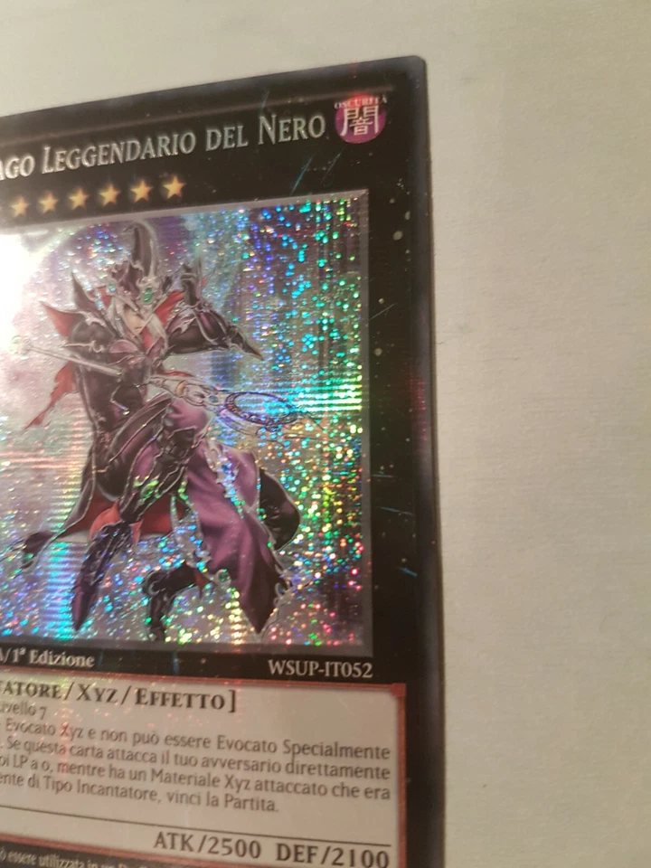 YUGIOH! - MAGO LEGGENDARIO DEL NERO - WSUP IT052 - SEGRETA PRISMATICA - ITALIANO - Immagine 4 di 4