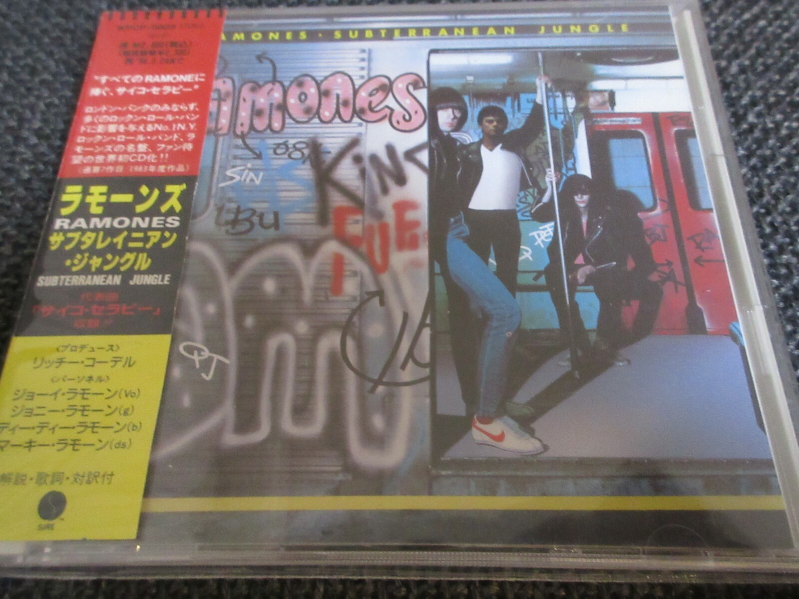 Ramones Subterranean Jungle Japan Ltd Cd Obi Ebay