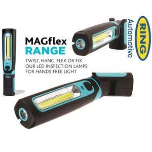 New! Ring MAGFLEX Twist Inspection Lamp Cordless Magnetic ...