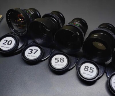 Helios SOVIET LENSES Cine mod ANAMORPHIC Oval Bokeh SET 20 37 58 85 ARRI PL