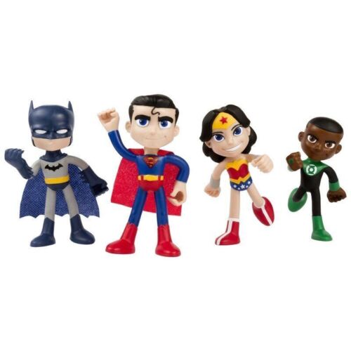 DC Justice League biegbare Figuren Box-Set - extra beweglich NJ Croce (Brandneu) - Bild 2 von 5
