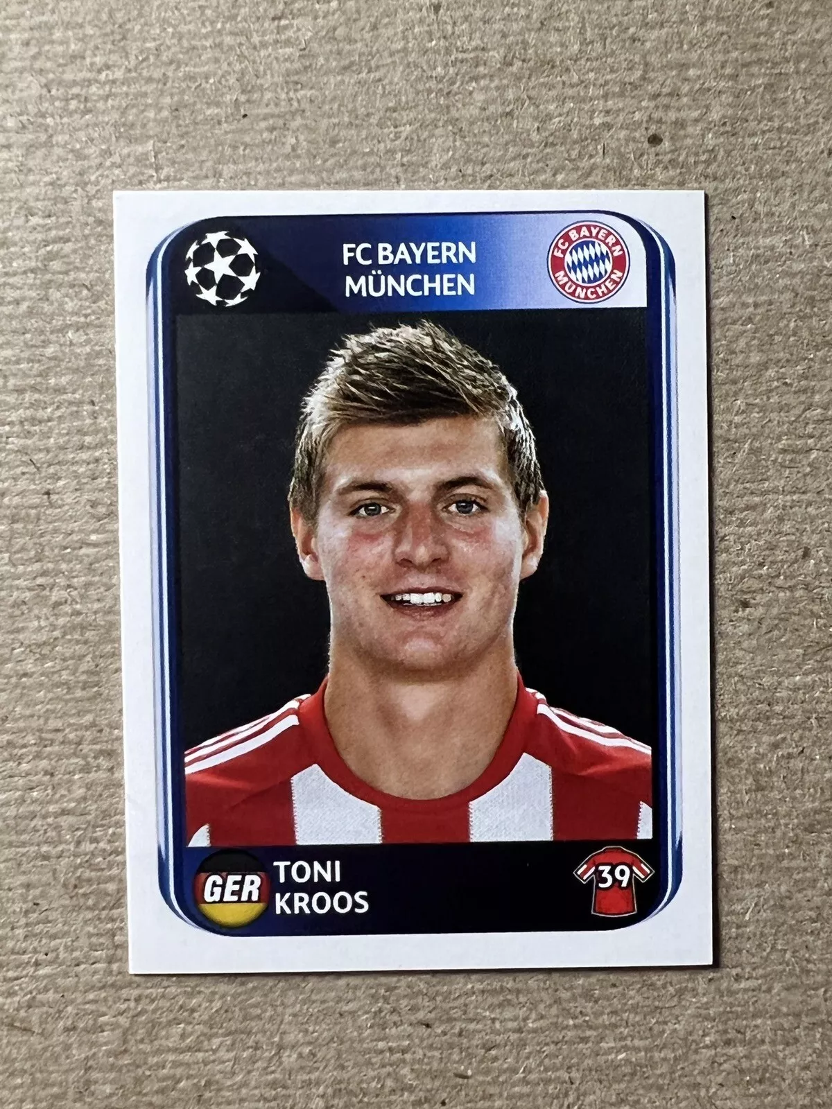 Toni Kroos trading card